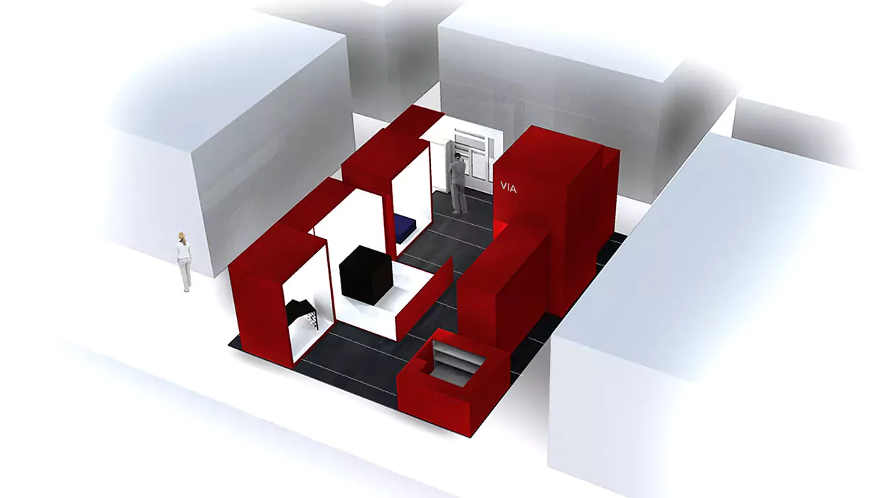 architecture stand professionnels design architecture modulable pour un stand pour les professionnels du design