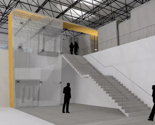 La poste, projet pour professionnels par une architecte d'intérieur bordeaux.